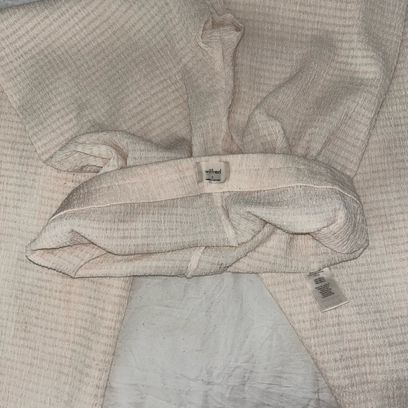 Wilfred Beige Wide Leg Pant - Picture 5 of 7